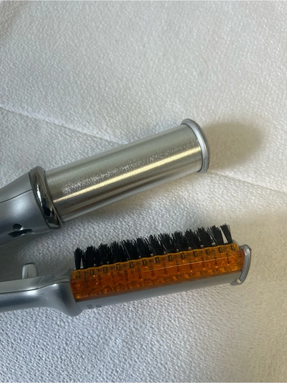 InStyler Rotating Hot Iron Hair Silver In Styler IS1001 Tested Works Great!